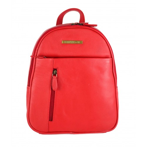 Mochila de couro natural...