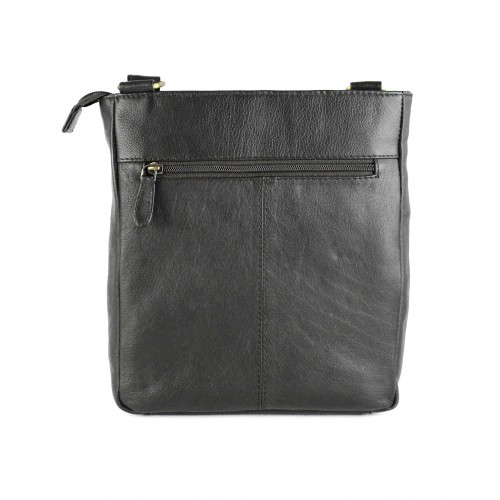 copy of Bolsa de couro estilo vintage 26x23x7 cm GORO Zerimar - 4