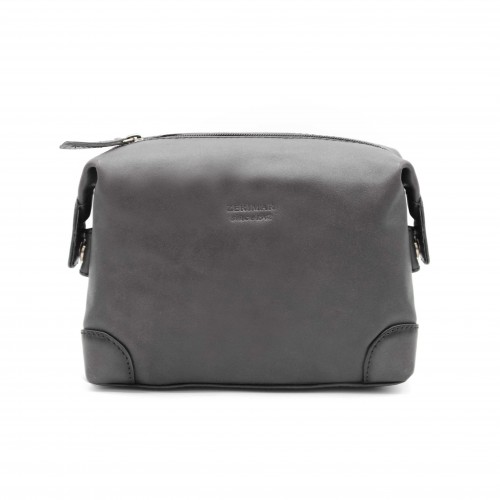 Necessaire de couro com...