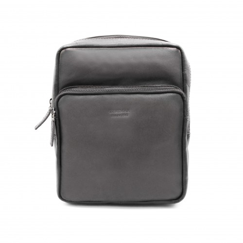 Bolsa de ombro de couro...