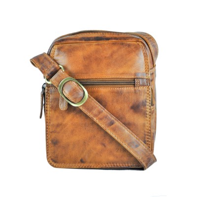 Bolsa de ombro em couro...