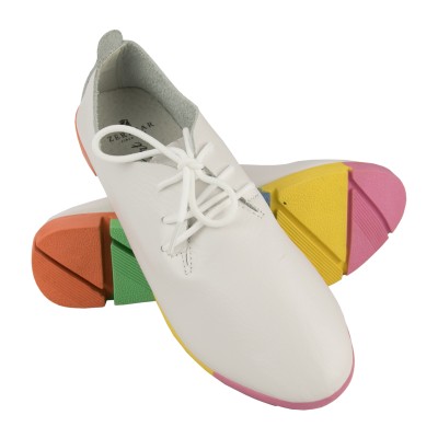 Sapatos de couro com...