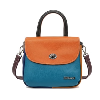 Bolsa de couro com alça...