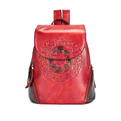 Mochila de couro EXOTIC com...