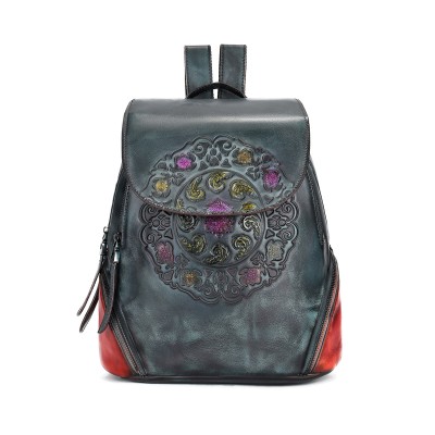 Mochila de couro EXOTIC com...