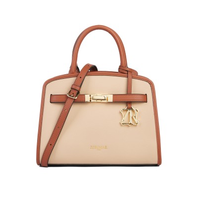 Bolsa de couro com alça...