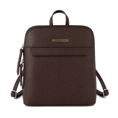 Mochila de piel natural de...