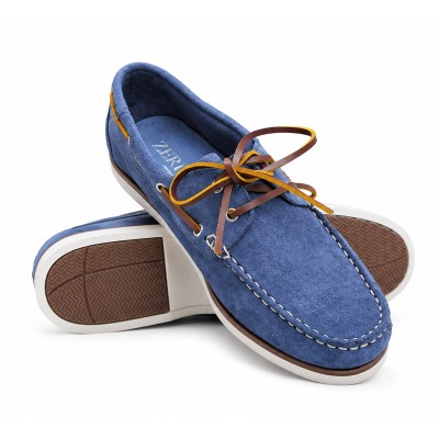 Mocassins com Atacadores em...