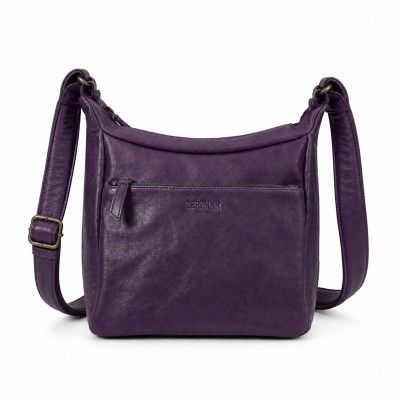 Bolsa tiracolo em couro...