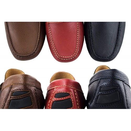 Mocasines de piel para hombre con antifaz Zerimar - 17