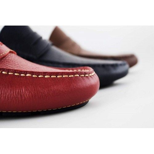 Mocasines de piel para hombre con antifaz Zerimar - 18