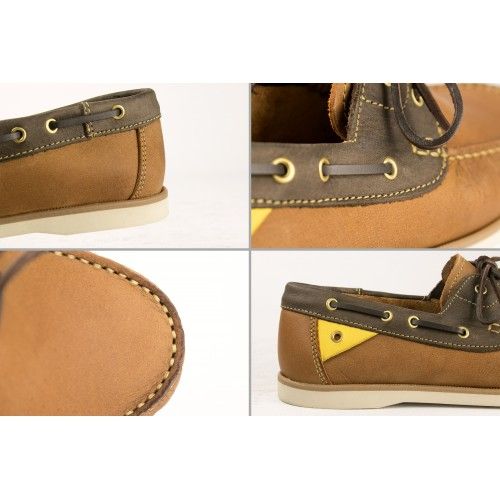 Nauticos de piel para hombre de verano Zerimar - 3