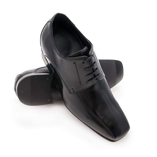 Zapatos de vestir de diseño elegante de hombre y con alzas de 7 cm Zerimar - 12