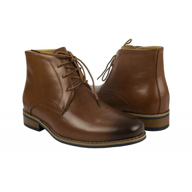 Botas de vestir de piel con alzas que aumentan la altura 7 cm Zerimar - 5