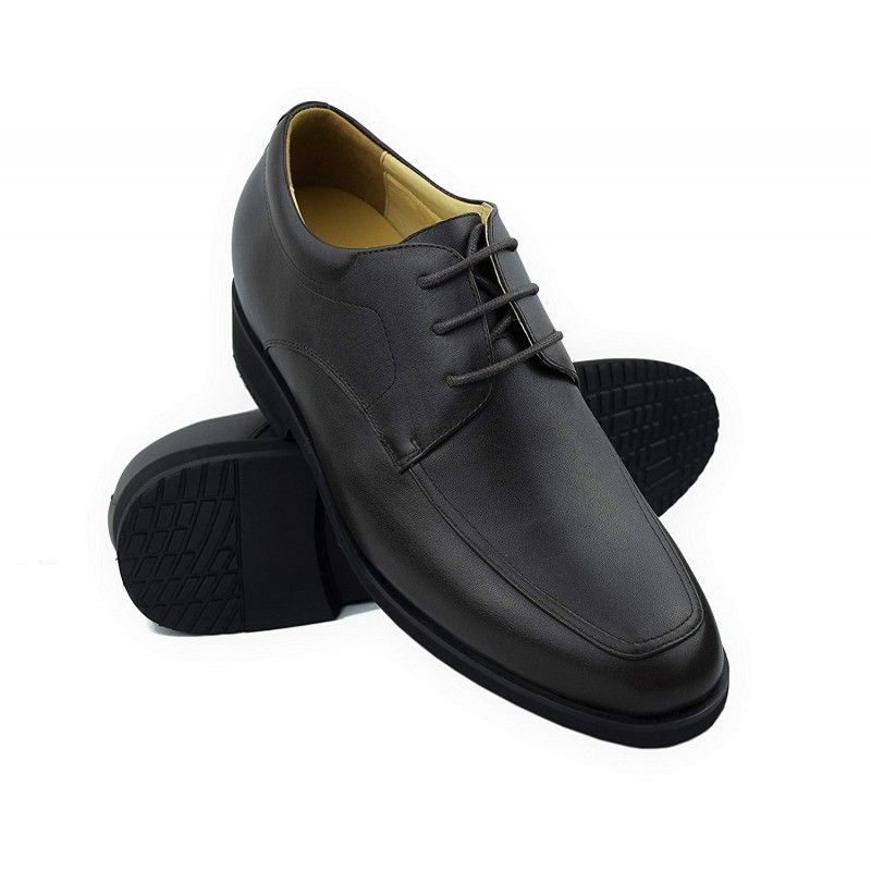 Zapatos de vestir de piel para hombre con alzas interiores de 6,5cm Zerimar - 1