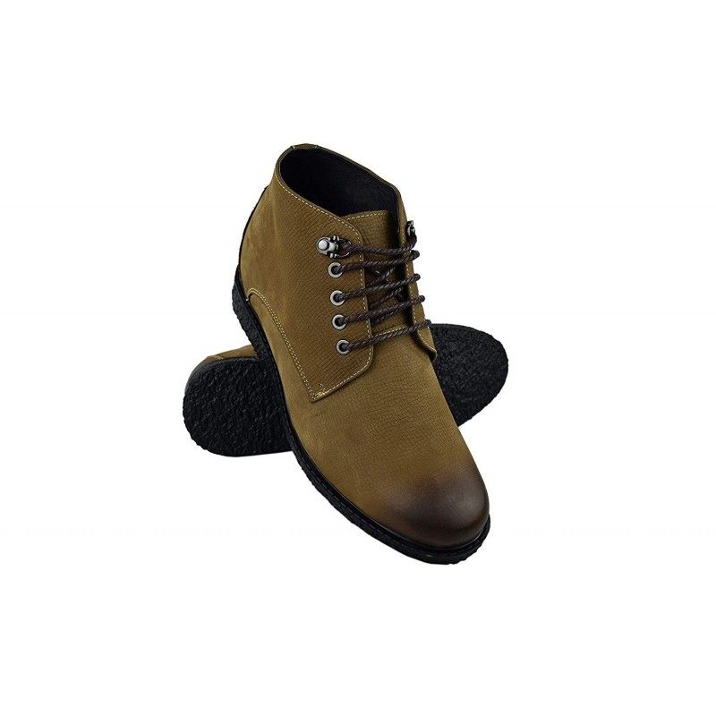Botas de piel para hombre con alzas interiores aumento de 6 cm Zerimar - 5