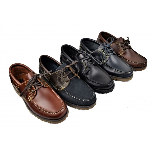 Zapatos náuticos de piel de invierno para hombre Zerimar - 22