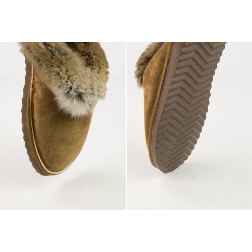 Zapatillas abiertas de piel Double Face invierno Zerimar - 7