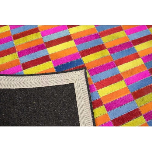 Tapete de patchwork de couro WARM - vários tamanhos Zerimar - 5